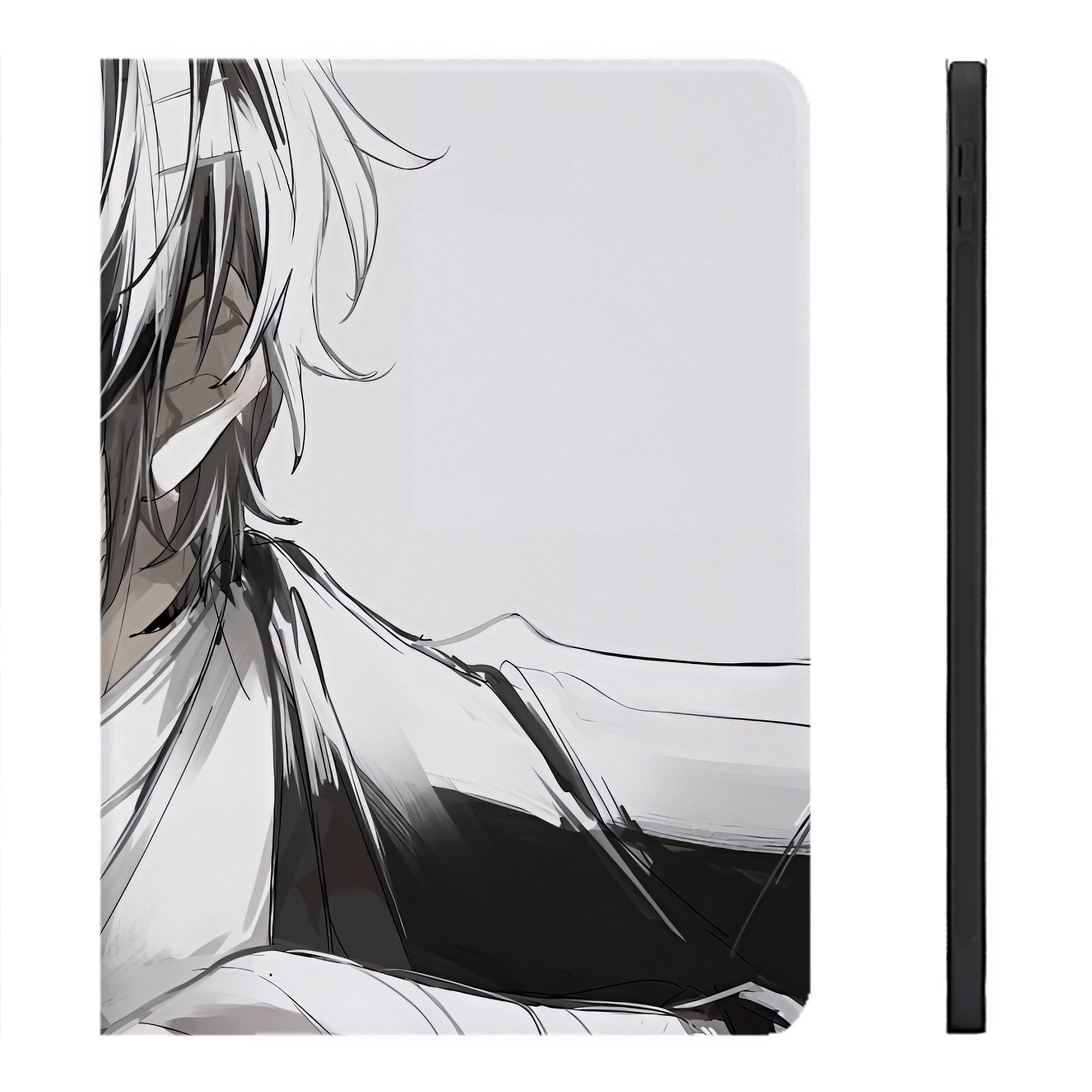 （画像用） 文豪ストレイドッグス Bungo Stray Dogs IPadケース ペンホルダー付き ブックスタイルデザイン